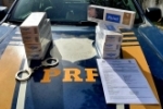 PORTO VELHO: Em a&ccedil;&atilde;o conjunta PRF e PMRO apreendem 3 mil ma&ccedil;os de cigarro contrabandeados