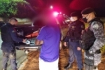 ARIQUEMES: Pol&iacute;cia det&eacute;m homem embriagado ap&oacute;s dirigir caminhonete e colidir em padr&atilde;o de energia no Apoio Social