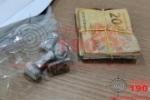 ARIQUEMES: NI prende elemento em posse de droga e dinheiro no Setor 04