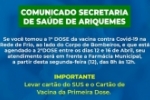 ARIQUEMES: Comunicado importante da Secretaria Municipal de Sa&uacute;de