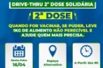 Drive&ndash;thru da 2&ordf; Dose Solid&aacute;ria: Prefeitura de Ariquemes informa que estar&aacute; dispon&iacute;vel a segunda dose da vacina contra COVID&ndash;19 &ndash; Confira 