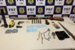 Em Ji&ndash;Paran&aacute;/RO homem &eacute; preso portando pistola e espingarda Calibre .12