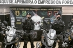 Em Rond&ocirc;nia PRF realiza a doa&ccedil;&atilde;o de cinco motocicletas para a PMRO