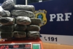 PORTO VELHO: PRF flagra duas mulheres com 15 tijolos de Maconha