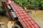 ALTO PARA&Iacute;SO: Caminh&atilde;o boiadeiro cai em rio ap&oacute;s derrapar em ponte na Linha C&ndash;95 &ndash; 12 bovinos morreram &ndash; V&iacute;deo 