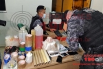 ARIQUEMES: PATAMO estoura laborat&oacute;rio de refino de droga e prende traficantes na &aacute;rea rural