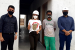 Carla Redano e Natan Lima vistoriam obra &ndash; Zona Sul ter&aacute; um Posto de Sa&uacute;de em Ariquemes