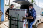 Rond&ocirc;nia recebe do Minist&eacute;rio da Sa&uacute;de a 18&ordf; remessa de imunizantes contra COVID&ndash;19