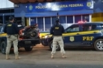 Em Alto Para&iacute;so PRF identifica det&eacute;m tio e sobrinha em posse de motocicleta furtada