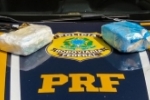 Em Vilhena PRF apreende mais de 2 Kg de Maconha com passageira de &ocirc;nibus