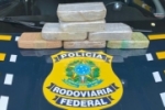 Em Porto Velho/RO, PRF apreende mais de 7 quilos de coca&iacute;na em &ocirc;nibus