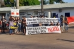 Familiares de PMs e amigos intensificam cobran&ccedil;as e manifesta&ccedil;&otilde;es pedindo a valoriza&ccedil;&atilde;o da classe em Rond&ocirc;nia