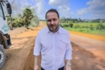 Presidente Alex Redano vistoria obras de recupera&ccedil;&atilde;o da RO&ndash;460, ligando Buritis a BR&ndash;421