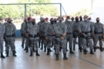 Pol&iacute;cia Militar realiza recep&ccedil;&atilde;o e trata sobre emprego da For&ccedil;a Nacional em Rond&ocirc;nia