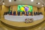 Presidente Alex Redano prestigia a posse do novo superintendente da PRF em Rond&ocirc;nia