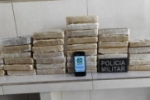 Pol&iacute;cia Militar prende suspeito e apreende 40 KG de pasta base em RO