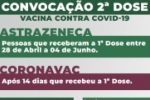 ARIQUEMES: COVID&ndash;19 &ndash; E a Segunda Dose? J&aacute; Tomou?  HOR&Aacute;RIO ESTENDIDO AT&Eacute; AS 17H