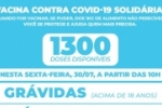 Vacina contra Covid&ndash;19 Solid&aacute;ria! Ser&atilde;o 1300 Doses Dispon&iacute;veis