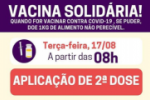 ARIQUEMES: Vacina solid&aacute;ria! &ndash; 2&ordf; Dose da vacina contraCovid&ndash;19