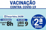 Ter&ccedil;a tem vacina! &ndash; 2&ordf; dose da vacina contra Covid&ndash;19