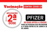 Ter&ccedil;a tem vacina contra Covid&ndash;19 &ndash; 2&ordf; dose