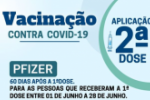 Se liga! A vacina&ccedil;&atilde;o  contra Covid&ndash;19  &ndash;  2&ordf; dose ocorrer&aacute;  nesta quinta&ndash;feira 02/09