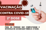 Aten&ccedil;&atilde;o para a 2&ordf; dose contra Covid&ndash;19