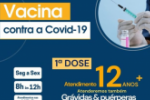 Vacina contra Covid&ndash;19 &ndash; 1&ordf; e 2&ordf; dose