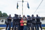  ARIQUEMES: Crian&ccedil;as realizam sonho de conhecer a Pol&iacute;cia Militar