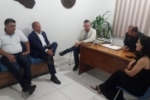 Coronel CHRIS&Oacute;STOMO participa de reuni&atilde;o com a Guarda Municipal de Ariquemes