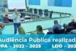 Prefeitura de Ariquemes realizou audi&ecirc;ncia p&uacute;blica para discutir o or&ccedil;amento do quadri&ecirc;nio (2022&ndash;2025)