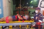 ARIQUEMES: Jovem de 23 anos fica inconsciente ap&oacute;s queda de moto na Avenida Tancredo Neves