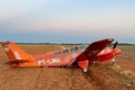 Aeronave do Corpo de Bombeiros entra em pane e piloto faz pouso for&ccedil;ado
