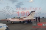 For&ccedil;a A&eacute;rea Brasileira intercepta aeronave irregular e for&ccedil;a pouso no Aeroclube de Ariquemes &ndash; PM, PRF e Canil fizeram varredura no avi&atilde;o