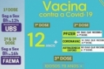 Quinta&ndash;feira tem vacina&ccedil;&atilde;o contra Covid&ndash;19