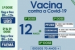 Sextou com vacina&ccedil;&atilde;o contra Covid&ndash;19 &ndash; 1&ordf; dose / 2&ordf; dose e 3&ordf; dose