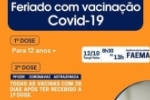 Ter&ccedil;a&ndash;feira 12/10 &eacute; feriado nacional, mas haver&aacute; vacina&ccedil;&atilde;o em Ariquemes
