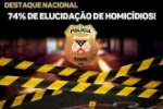 ORGULHO: POL&Iacute;CIA CIVIL DE ROND&Ocirc;NIA &Eacute; CLASSIFICADA COM ALTA EFIC&Aacute;CIA DE RESOLU&Ccedil;&Atilde;O DE HOMIC&Iacute;DIOS E FICA ENTRE AS QUATRO MELHORES DO PA&Iacute;S