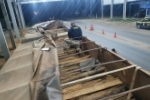Em Ariquemes/RO, PRF identifica transporte irregular de madeira