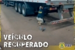 Em Pimenta Bueno, PRF identifica semirreboque adulterado