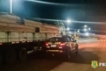 Em Porto Velho, PRF identifica transporte irregular de madeira