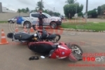 ARIQUEMES: Colis&atilde;o traseira entre motos deixa duas v&iacute;timas feridas no Setor 09