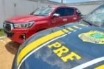 Em Nova Mamor&eacute;/RO, PRF recupera mais uma caminhonete roubada