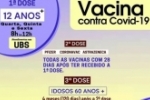 Nesta quarta&ndash;feira continuamos com a vacina&ccedil;&atilde;o contra Covid&ndash;19