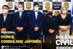 Delegacia Geral da Pol&iacute;cia Civil do Estado de Rond&ocirc;nia recebe visita do Consulado geral do Jap&atilde;o