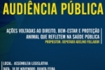 Adelino Follador prop&otilde;e Audi&ecirc;ncia P&uacute;blica para discutir a Causa Animal