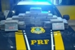 Em Ji&ndash;Paran&aacute;/RO, PRF apreende 54,58 Kg de coca&iacute;na
