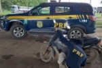 Em Ariquemes/RO, PRF identifica motocicleta adulterada
