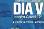 Campanha de vacina&ccedil;&atilde;o dia V contra Covid&ndash;19