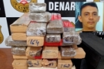 Traficante &eacute; preso com mais de 25 quilos de droga na zona norte da capital